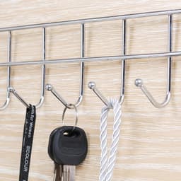 Móc Treo Đồ Sau Cửa Chiều Ngang Inox 5 Móc. LMS 7
