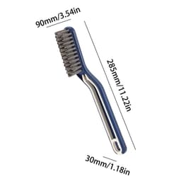 Cây chùi sàn chà góc vệ sinh nhà cửa cán cong D178A và Combo bàn chải kèm gấp rác. LMS 9