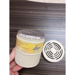 Sáp Thơm Lymo hộp sọc trắng hương Enchanter 90gr H071 và Hũ Sáp Thơm Valley Lily. LMS 7