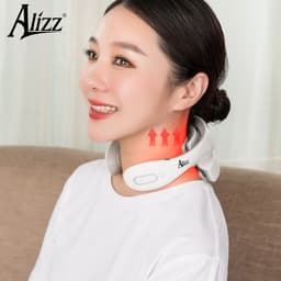 Máy Massage Cổ Xung Điện 5 Đầu Rung ALIZZ AL-13605 và Máy Massage Toàn Thân Mô Phổng Bàn Tay Người. LMS 5