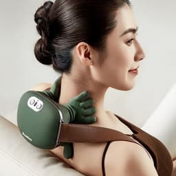 Máy Massage Cổ Xung Điện 5 Đầu Rung ALIZZ AL-13605 và Máy Massage Toàn Thân Mô Phổng Bàn Tay Người. LMS 9