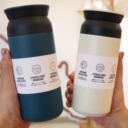 Bình Giữ Nhiệt Thép Không Gỉ Nắp Air Cap 3 Lớp 500ml và Bình Đựng Nước Love Xương Rồng 300ml. LMS 7