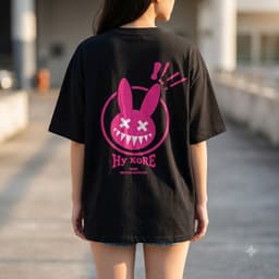 Áo Thun Nam Nữ Form Rộng Localbrand HY KORÉ Never Give Up 3224 Oversize Unisex Vải Cotton Thấm Hút Mồ Hôi 3