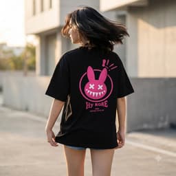 Áo Thun Nam Nữ Form Rộng Localbrand HY KORÉ Never Give Up 3224 Oversize Unisex Vải Cotton Thấm Hút Mồ Hôi 8