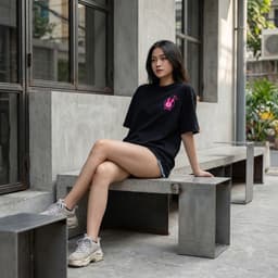 Áo Thun Nam Nữ Form Rộng Localbrand HY KORÉ Never Give Up 3224 Oversize Unisex Vải Cotton Thấm Hút Mồ Hôi 4