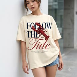 Áo Thun Nam Nữ Form Rộng Localbrand HY KORÉ Tôm Hùm 3228 Oversize Unisex Vải Cotton Thấm Hút Mồ Hôi 3