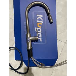Vòi rửa bát Kluger KLF0030S NOVA Series  | Vòi dây rút 2 đường nước Nóng - Lạnh 4