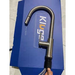 Vòi rửa bát Kluger KLF0030S NOVA Series  | Vòi dây rút 2 đường nước Nóng - Lạnh 2