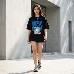 Áo Thun Nam Nữ Form Rộng Localbrand HY KORÉ Lazy 3230 Oversize Unisex Vải Cotton Thấm Hút Mồ Hôi 4