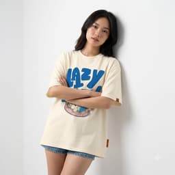 Áo Thun Nam Nữ Form Rộng Localbrand HY KORÉ Lazy 3230 Oversize Unisex Vải Cotton Thấm Hút Mồ Hôi 9
