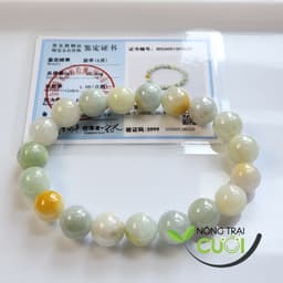 Chuỗi Tay Cam Thach Đa Bảo type A, hạt 10mm - Nông Trại Cười 5