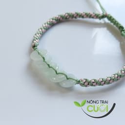 Vòng Thắt Dây Charm Đồng Điếu Cam Thach Type A, 9mm - Nông Trại Cười 3