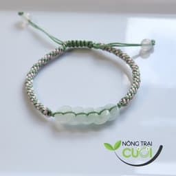 Vòng Thắt Dây Charm Đồng Điếu Cam Thach Type A, 9mm - Nông Trại Cười 2