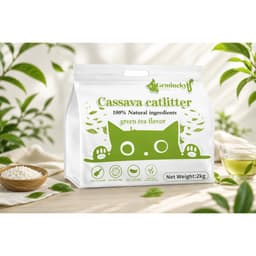 Combo 10 gói Cát Sắn Gemlucky Siêu Thấm Hút , Khử Mùi , Siêu Rẻ Cho Mèo 4