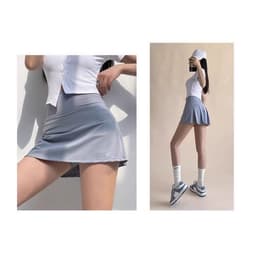 Chân Váy Thể Thao Xếp Ly 2 Lớp – Có Quần Trong, Túi Đựng Điện Thoại Tiện Lợi LOVENA QN58 3