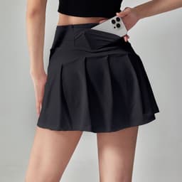 Chân Váy Thể Thao Xếp Ly 2 Lớp – Có Quần Trong, Túi Đựng Điện Thoại Tiện Lợi LOVENA QN58 7