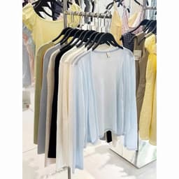 (Sẵn ship) Áo khoác ngoài - áo cardigan nữ thun giấy mỏng nhiều màu phù hợp với mọi thời tiết KAMI TOP A60 7