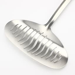 Xẻng Lật Cá Inox Cán Gỗ 36cm Chuyên Dụng, Xẻng Chiên Cá Nguyên Con Chịu Nhiệt Cao 3