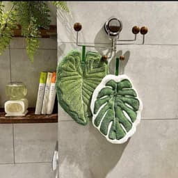 Khăn Lau Tay Treo Bếp Hình Lá Cây – Thấm Hút Tốt, Trang Trí Nhà Cửa Màu Sắc Tươi Mát 5