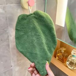 Khăn Lau Tay Treo Bếp Hình Lá Cây – Thấm Hút Tốt, Trang Trí Nhà Cửa Màu Sắc Tươi Mát 7
