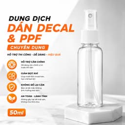 Dung Dịch Hỗ Trợ Dán Decal & PPF Chuyên Dụng | Chai Xịt 30ml | Hỗ Trợ Căn Chỉnh, Giảm Bọt Khí 2