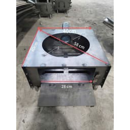 Bếp củi thông minh vuông không khói (Tặng kèm tấm lót) Chống đen nồi Tiết kiệm củi Hàng dầy dặn chắc chắn 6
