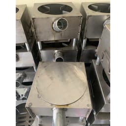 Bếp củi thông minh vuông không khói (Tặng kèm tấm lót) Chống đen nồi Tiết kiệm củi Hàng dầy dặn chắc chắn 8