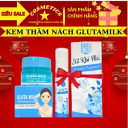 Kem thâm nách Gluta milk chính hãng 1