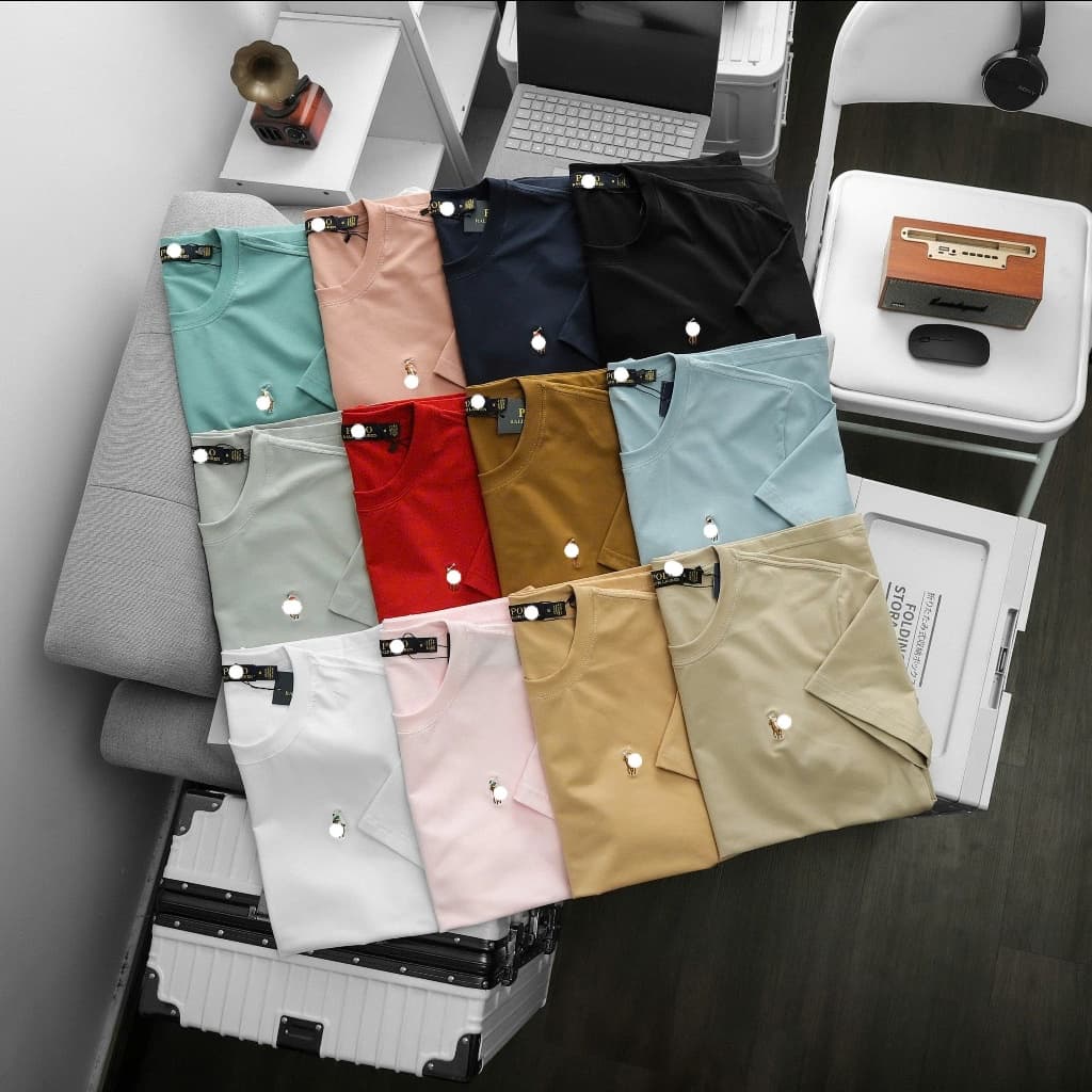 Áo thun nam basic logo thêu 3bros chất vải cotton 4 chiều lạnh , form không ôm , bigisze 130kg