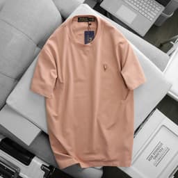 Áo thun nam basic logo thêu 3bros chất vải cotton 4 chiều lạnh , form không ôm , bigisze 130kg 4
