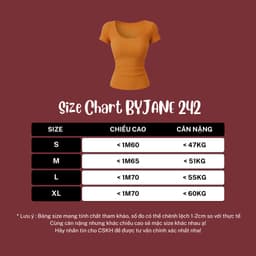 [ MÀU MỚI ] Áo Thun Nữ Cổ Vuông Ôm Body Tay Ngắn Chất Thun Mịn Co Giãn 4 Chiều Mềm Mịn Tôn Dáng Basic BYJANE – 242 3