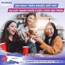 Marial Gel Giảm Trào Ngược Dạ Dày Bảo Vệ Phục Hồi Niêm Mạc Dạ Dày Thực Quản Giảm Ợ Chua Nóng 3