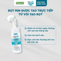 Bọt rửa mặt cho da dầu mụn Freeskin - Novocare - Làm sạch sâu, hỗ trợ giảm mụn và bã nhờn, không gây khô căng da 120ml 3