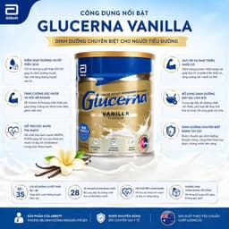 Sữa bột dành cho người tiểu đường Glucerna Vanilla 850g Úc 6