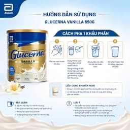 Sữa bột dành cho người tiểu đường Glucerna Vanilla 850g Úc 3