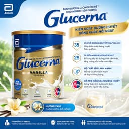 Sữa bột dành cho người tiểu đường Glucerna Vanilla 850g Úc 1