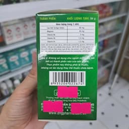 Taginba Plus DHG tpbvsk hoạt huyết và tăng cường tuần hoàn não 100 viên 4