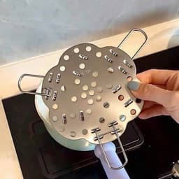 Xửng hấp co giãn to nhỏ có 3 chân gấp gọn siêu tiện lợi (DA) 7