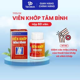 Viên khớp Tâm Bình, hỗ trợ giảm triệu chứng bệnh thoái hóa khớp, viêm khớp, đau khớp gối 2