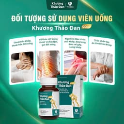 Khương Thảo Đan Gold Thái Minh - Viên uống hỗ trợ cải thiện xương khớp - Lọ 30 Viên 3