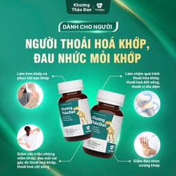 Khương Thảo Đan Gold Thái Minh - Viên uống hỗ trợ cải thiện xương khớp - Lọ 30 Viên 4