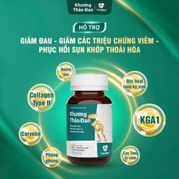 Khương Thảo Đan Gold Thái Minh - Viên uống hỗ trợ cải thiện xương khớp - Lọ 30 Viên 5