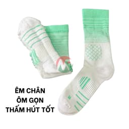 Tất Chạy Bộ Chống Rộp, Chạy Trail, Thể Thao Êm Ái Thấm Hút Mồ Hôi Tốt - Novice Running 3