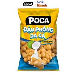 Combo Snack Đậu Phộng Da Cá Poca Đủ Vị Gói Nhỏ 30g - HÀNG CHÍNH HÃNG 3