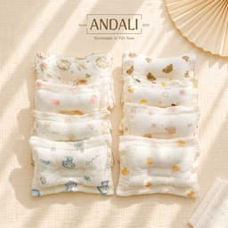 Gối xô sơ sinh dành riêng cho trẻ sơ sinh Anchee 1