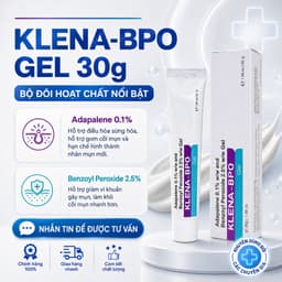 Klena BPO Adapalene 0.1% Benzoyl Peroxide 2.5% 30g Hỗ Trợ Giảm Mụn, Mờ Thâm Sau Mụn 4
