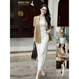 vest nữ- công sở-lịch sự cho môi trường công sở,gặp gỡ đối tác,vừa đủ trẻ trung để cà phê,dạo phố 9