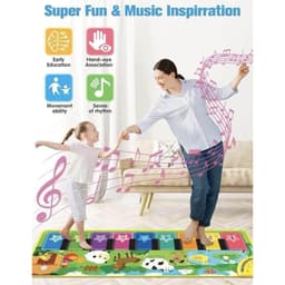 Đồ chơi Thảm đàn piano cỡ lớn Musical Mat 4
