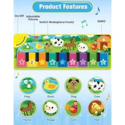 Đồ chơi Thảm đàn piano cỡ lớn Musical Mat 6
