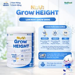 Sữa Bột Nuvi Grow Height 2+ (800G) Phát Triển Chiều Cao Dành Cho Trẻ Trên 2 Tuổi 2